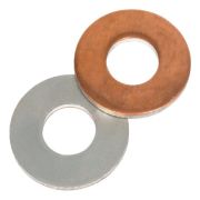 Шайба ШАМ 17/8.5 алюмомедн. EKF sham-17-8.5