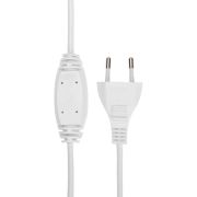 Гирлянда светодиодная «Айсикл» (бахрома) 5х0.6м 112LED тепл. бел. 3.4Вт 230В IP44 эффект мерцания провод прозр. Neon-Night 255-526