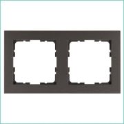 Рамка 2-м G-Classic мокко Jasmart G1002Z