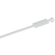 Хомут 4.8х300мм P6.6 маркерный бел. (уп.100шт) IEK UHH14-D048-300-100-K01