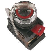 Переключатель АKS-22 с ключом на 2 полож. I-O 1НО+1НЗ GENERICA BSW10-AKS-2-K02