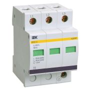 Ограничитель перенапряжения ОПС1-C 3P KARAT IEK MOP20-3-C