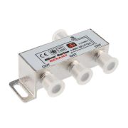 Делитель ТВ «краб» х3+4шт F «BOX» 5-1000 МГц «Silver» Rexant 05-6102