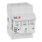 Выключатель автоматический модульный 3п C 40А OptiDin BM63-3C40-4.5-УХЛ3 КЭАЗ 326816