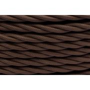 Провод ретро 3х2.5 матов. корич. (уп.20м) Bironi B1-435-72-20