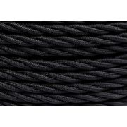 Провод ретро 3х2.5 матов. черн. (уп.50м) Bironi B1-435-73-50